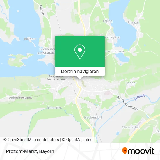 Prozent-Markt Karte