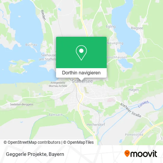 Geggerle Projekte Karte