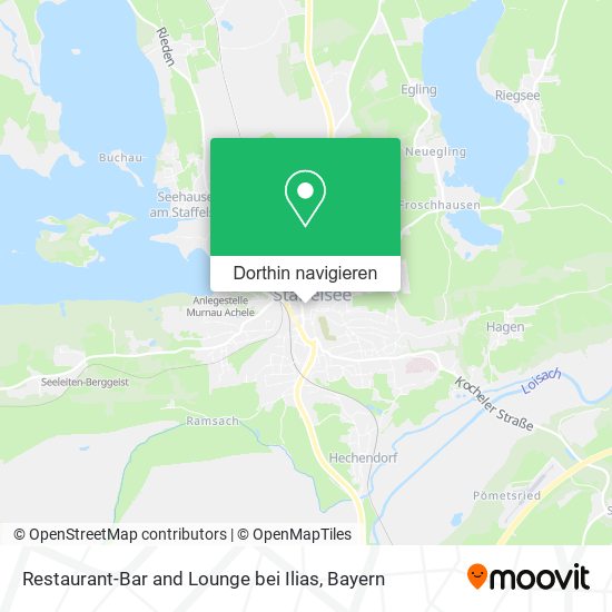Restaurant-Bar and Lounge bei Ilias Karte