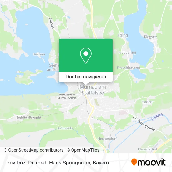 Priv.Doz. Dr. med. Hans Springorum Karte