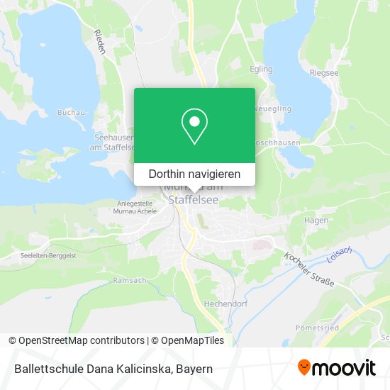 Ballettschule Dana Kalicinska Karte