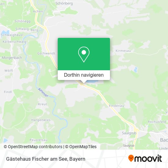 Gästehaus Fischer am See Karte