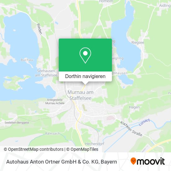 Autohaus Anton Ortner GmbH & Co. KG Karte