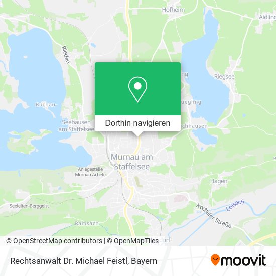 Rechtsanwalt Dr. Michael Feistl Karte