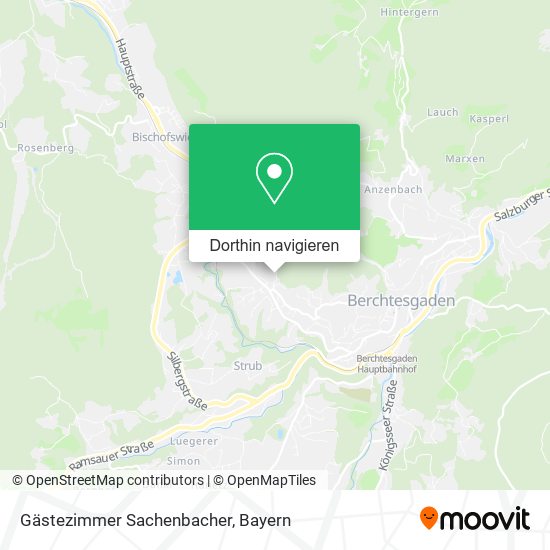 Gästezimmer Sachenbacher Karte