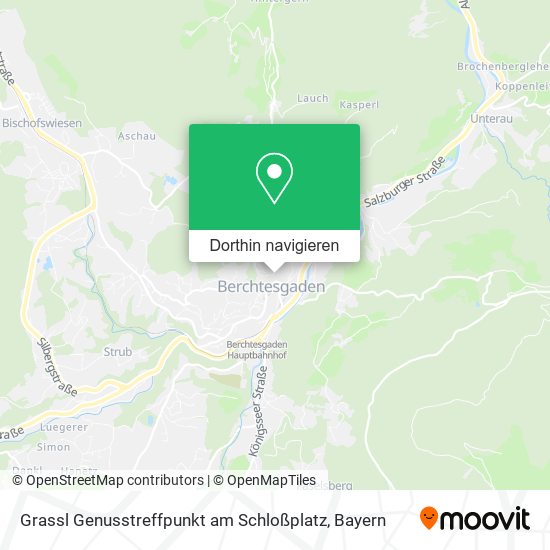 Grassl Genusstreffpunkt am Schloßplatz Karte