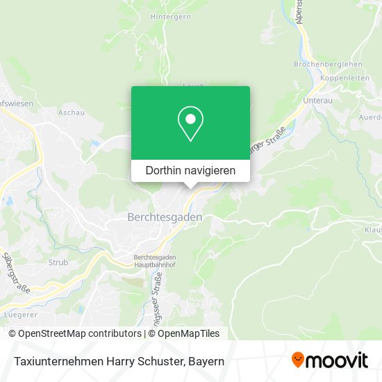 Taxiunternehmen Harry Schuster Karte