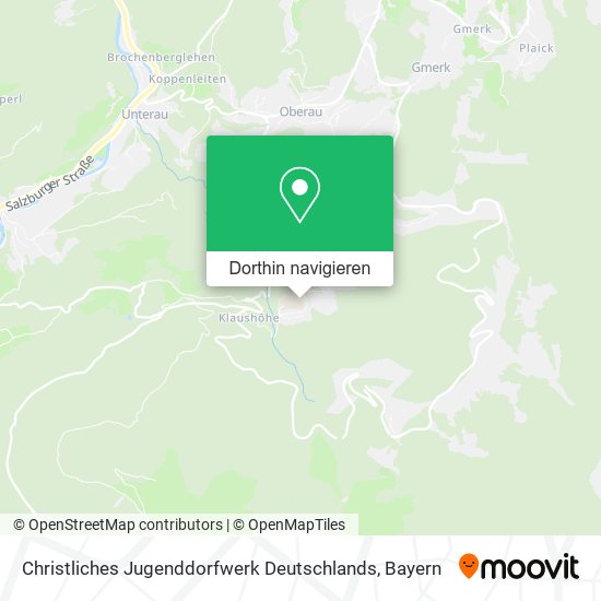 Christliches Jugenddorfwerk Deutschlands Karte