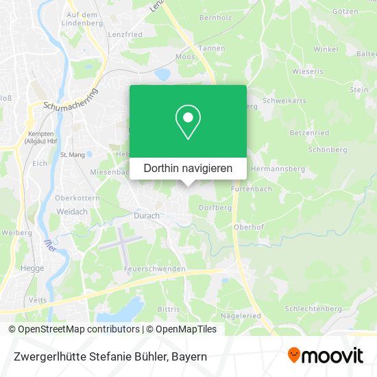 Zwergerlhütte Stefanie Bühler Karte