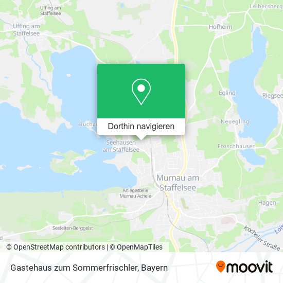 Gastehaus zum Sommerfrischler Karte