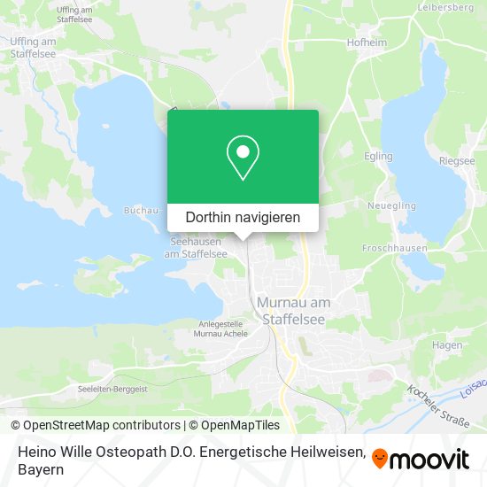 Heino Wille Osteopath D.O. Energetische Heilweisen Karte