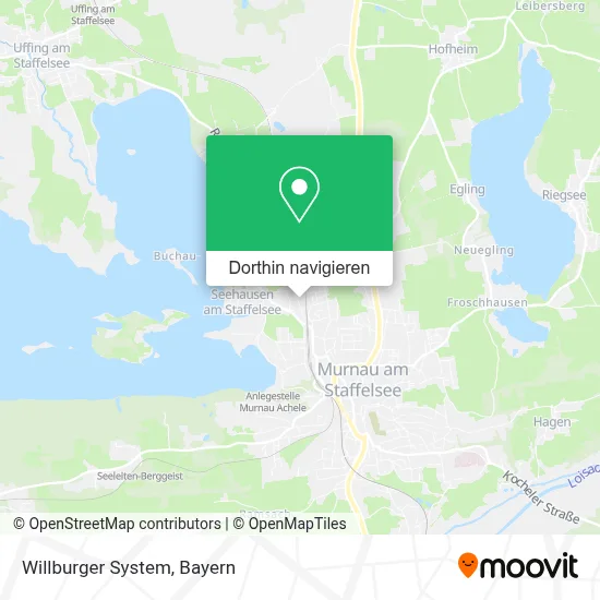 Willburger System Karte