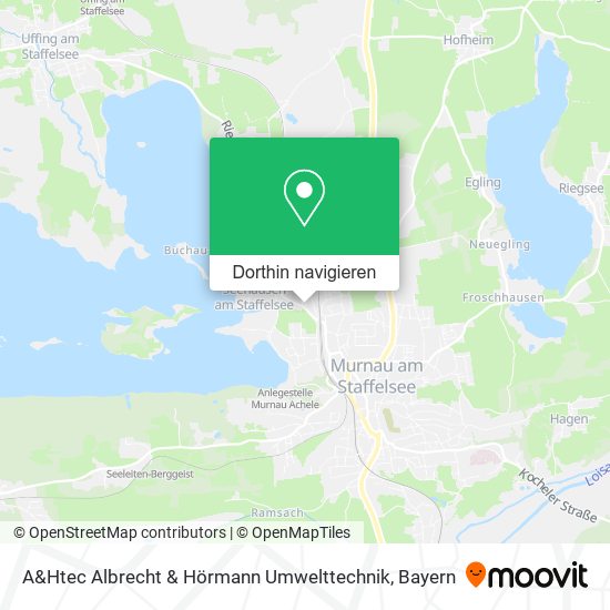 A&Htec Albrecht & Hörmann Umwelttechnik Karte