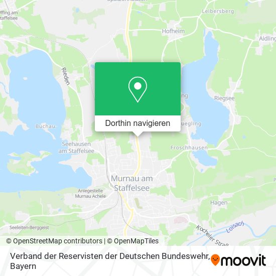 Verband der Reservisten der Deutschen Bundeswehr Karte
