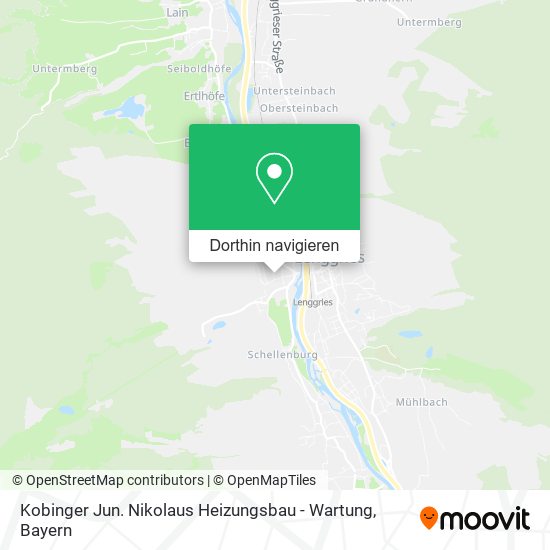 Kobinger Jun. Nikolaus Heizungsbau - Wartung Karte