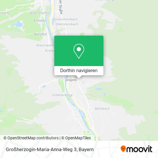 Großherzogin-Maria-Anna-Weg 3 Karte