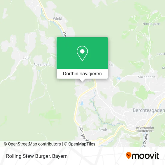 Rolling Stew Burger Karte