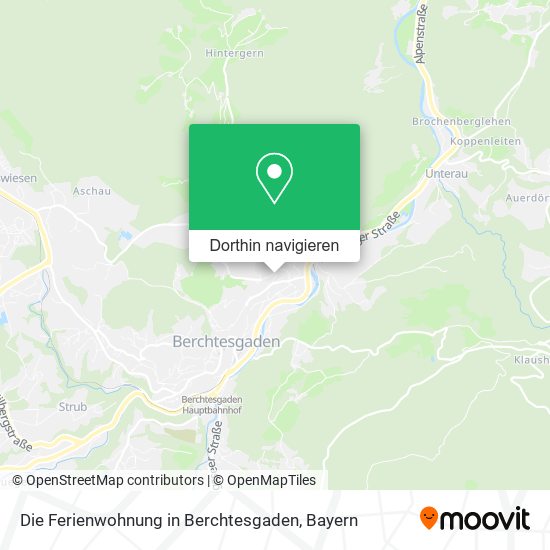 Die Ferienwohnung in Berchtesgaden Karte