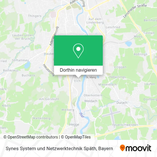 Synes System und Netzwerktechnik Späth Karte