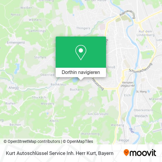 Kurt Autoschlüssel Service Inh. Herr Kurt Karte