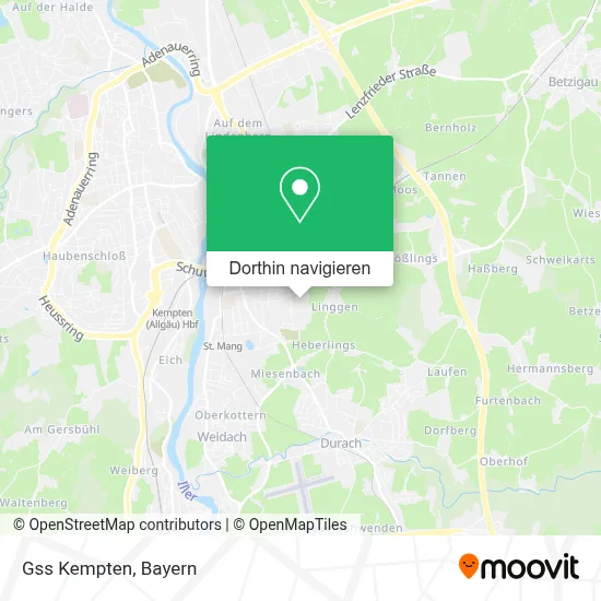 Gss Kempten Karte