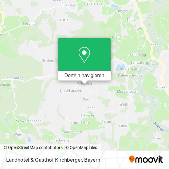 Landhotel & Gasthof Kirchberger Karte