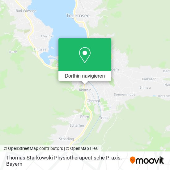 Thomas Starkowski Physiotherapeutische Praxis Karte