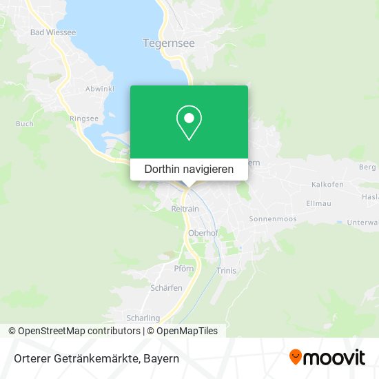 Orterer Getränkemärkte Karte