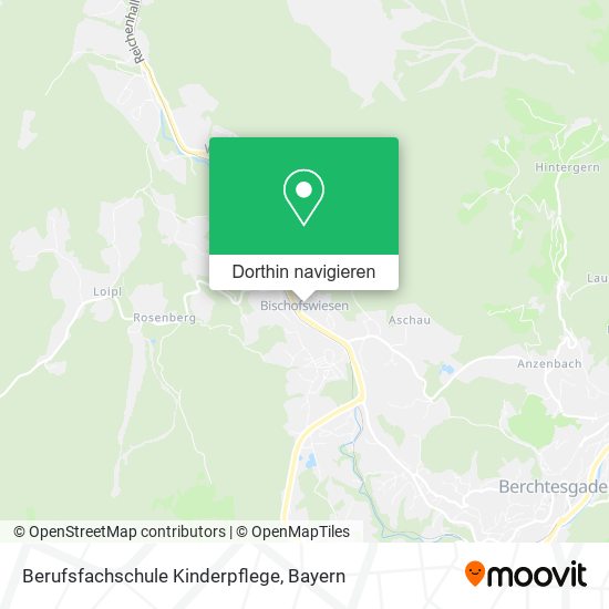 Berufsfachschule Kinderpflege Karte