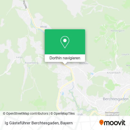 Ig Gästeführer Berchtesgaden Karte