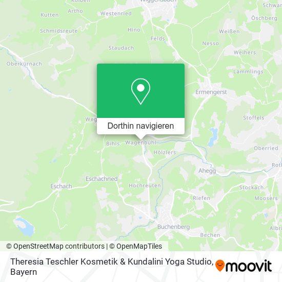 Theresia Teschler Kosmetik & Kundalini Yoga Studio Karte