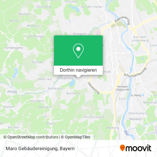 Maro Gebäudereinigung Karte