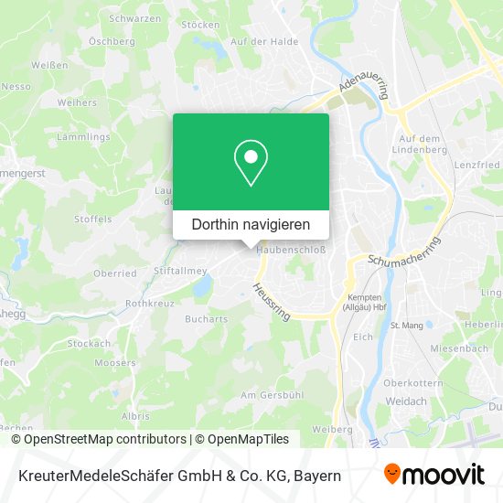 KreuterMedeleSchäfer GmbH & Co. KG Karte