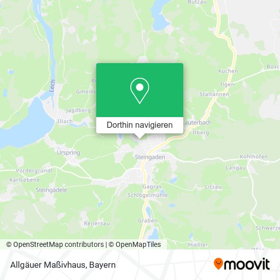 Allgäuer Maßivhaus Karte
