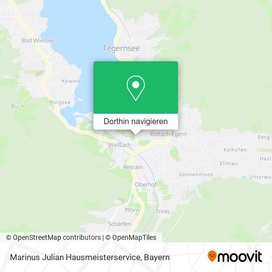 Marinus Julian Hausmeisterservice Karte
