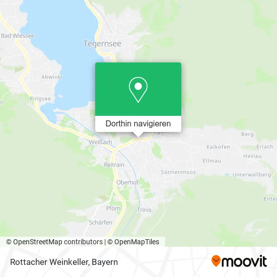 Rottacher Weinkeller Karte