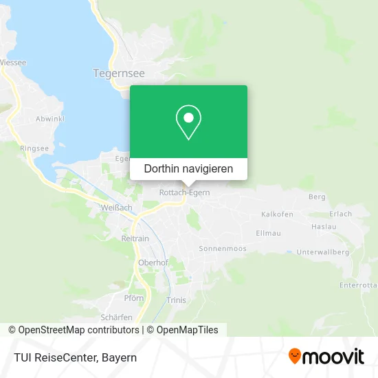 TUI ReiseCenter Karte