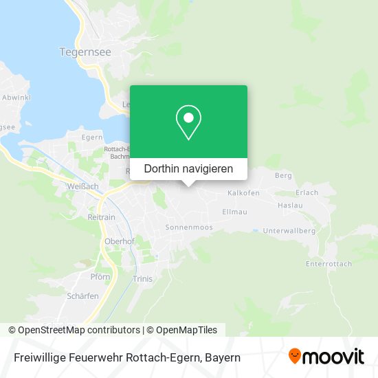 Freiwillige Feuerwehr Rottach-Egern Karte