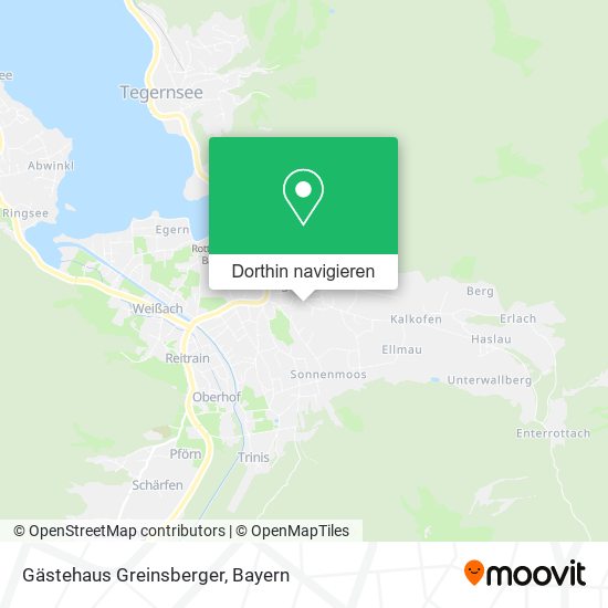 Gästehaus Greinsberger Karte