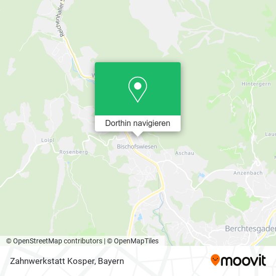 Zahnwerkstatt Kosper Karte