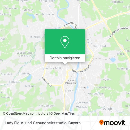 Lady Figur- und Gesundheitsstudio Karte