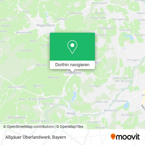 Allgäuer Überlandwerk Karte