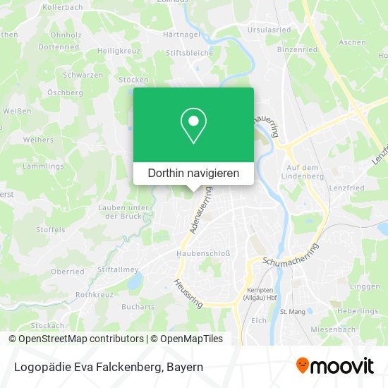 Logopädie Eva Falckenberg Karte
