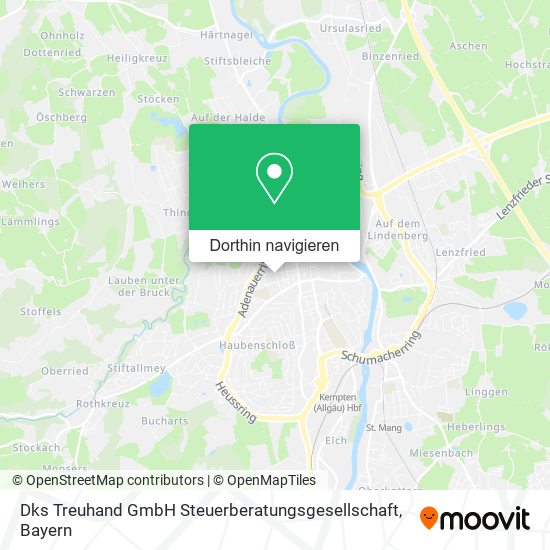 Dks Treuhand GmbH Steuerberatungsgesellschaft Karte