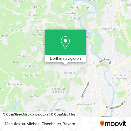 Manufaktur Michael Eisenhauer Karte