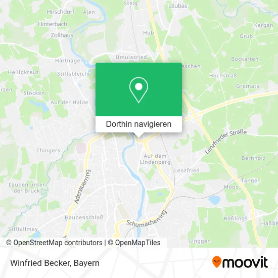 Winfried Becker Karte