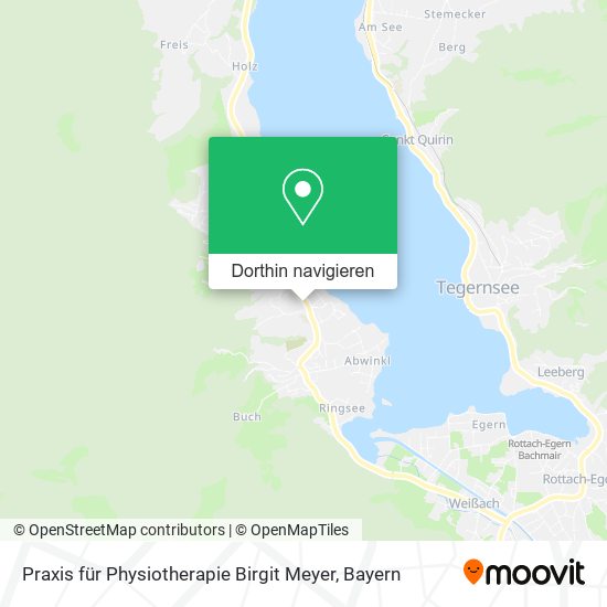 Praxis für Physiotherapie Birgit Meyer Karte