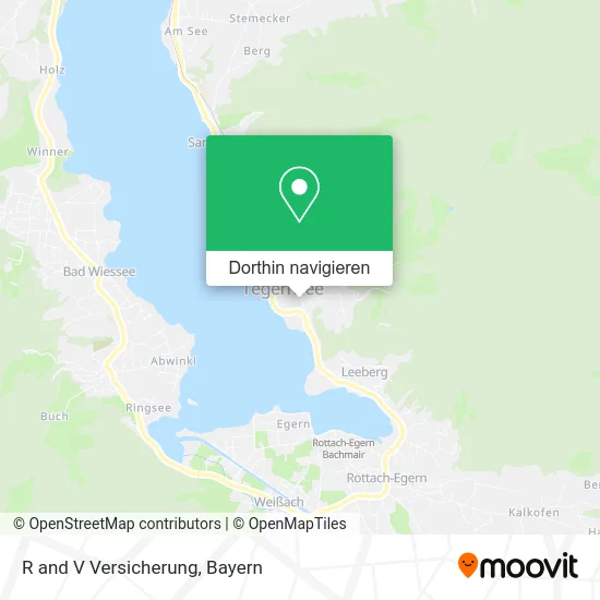 R and V Versicherung Karte