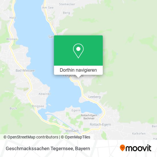 Geschmackssachen Tegernsee Karte