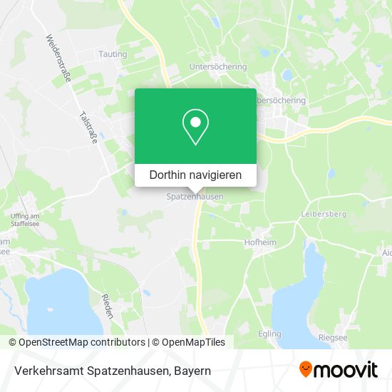 Verkehrsamt Spatzenhausen Karte